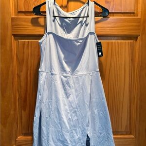 Baby Blue Athletic Dress with shorts